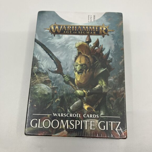 New Warhammer AOS Gloomspite Gitz Warscroll Cards Age of Sigmar GW - Picture 1 of 7